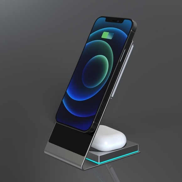 Lgear 2 in 1 magnetic wireless charger - Picture 1 of 2